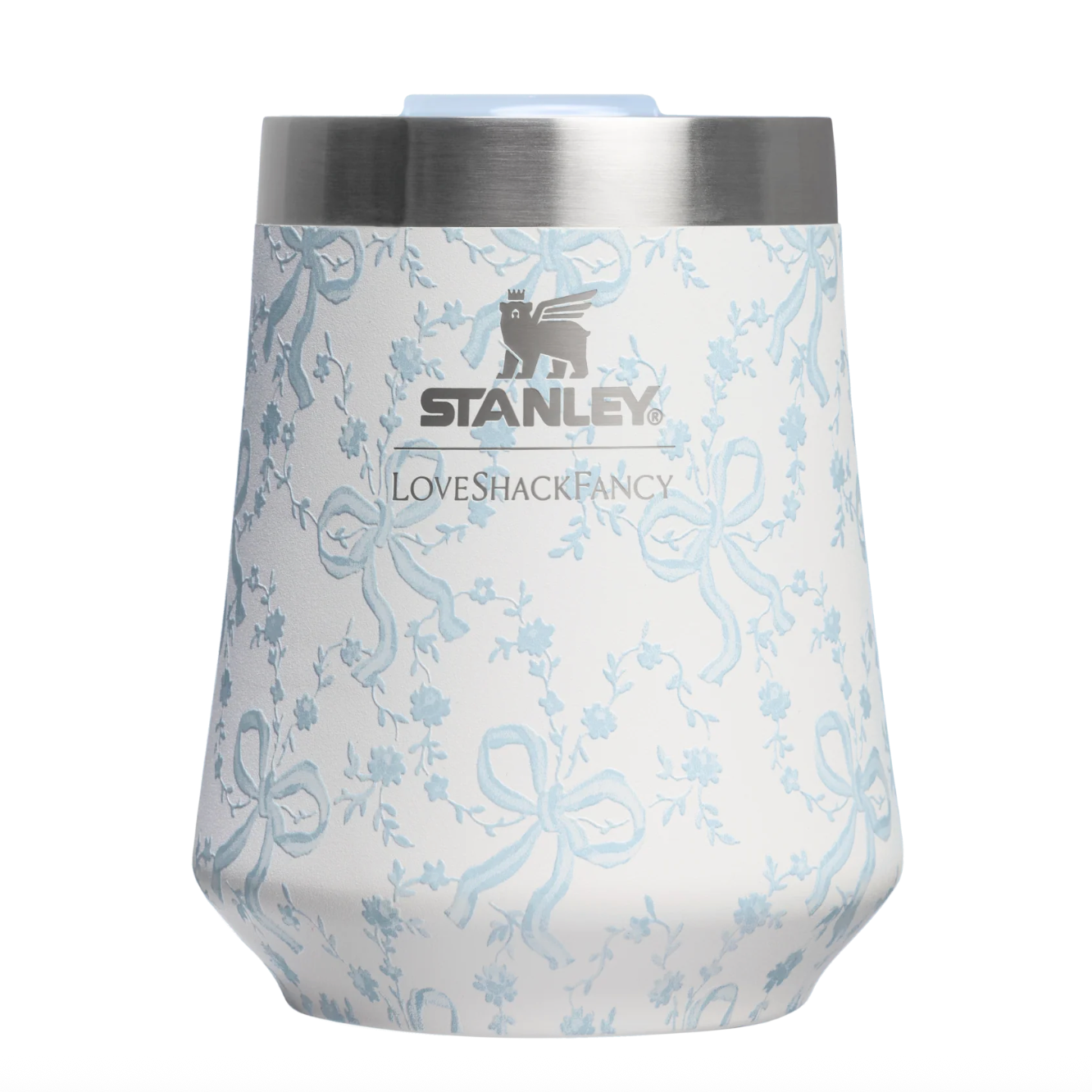 Coquette Bow Winter Ice ❄️ | Stanley 1913 x LoveShackFancy Holiday The Reserve Wine Tumbler 11 oz