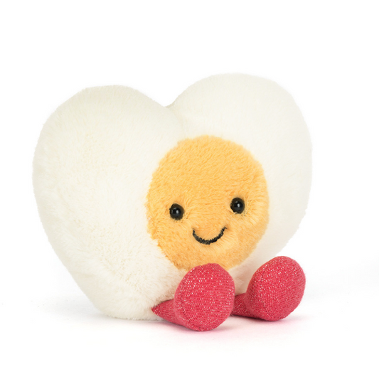 Jelly Cat | Peluche | Amuseables Heart Boiled Egg 🥚