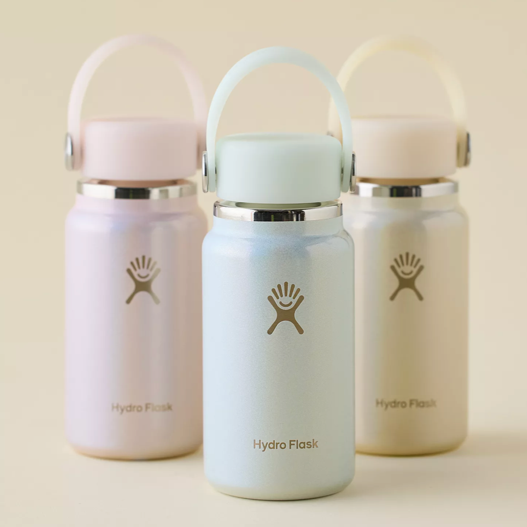 Hydro Flask Micro Hydro Mini Glimmer ✨ 7 oz Water Bottle | 200 ML