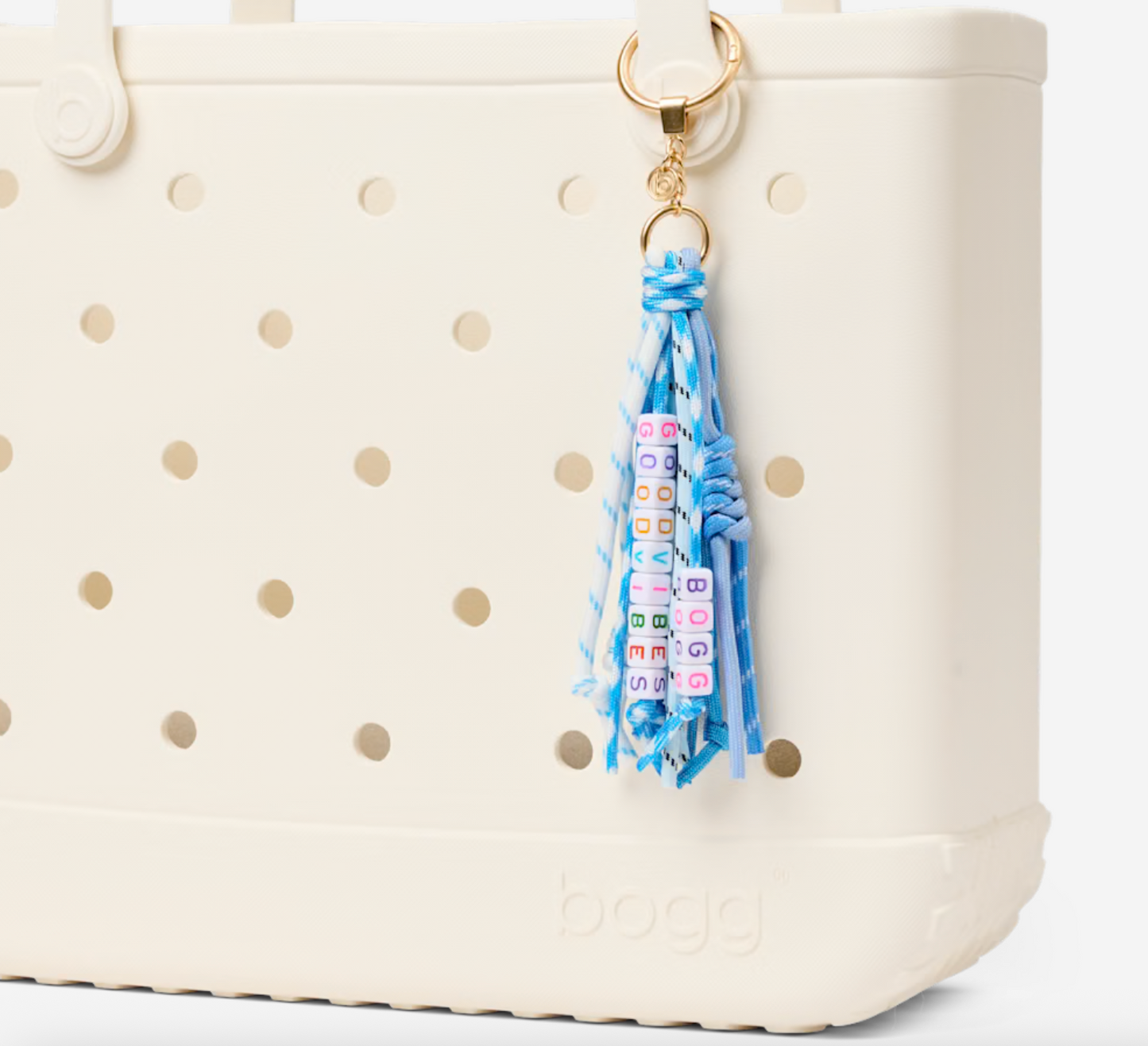 Bogg'd & Charmed | Llavero bogg bag azul
