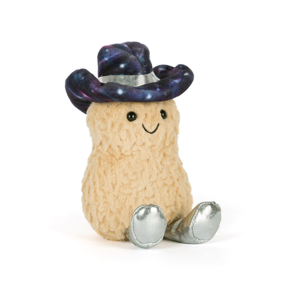 Jelly Cat | Peluche | Amuseables Peanut Space Rodeo Outfit 🚀