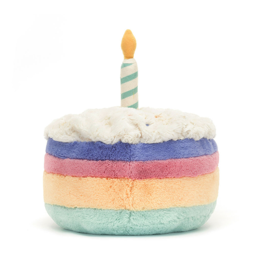 Jelly Cat | Peluche | Amuseables Rainbow Birthday Cake 🎂