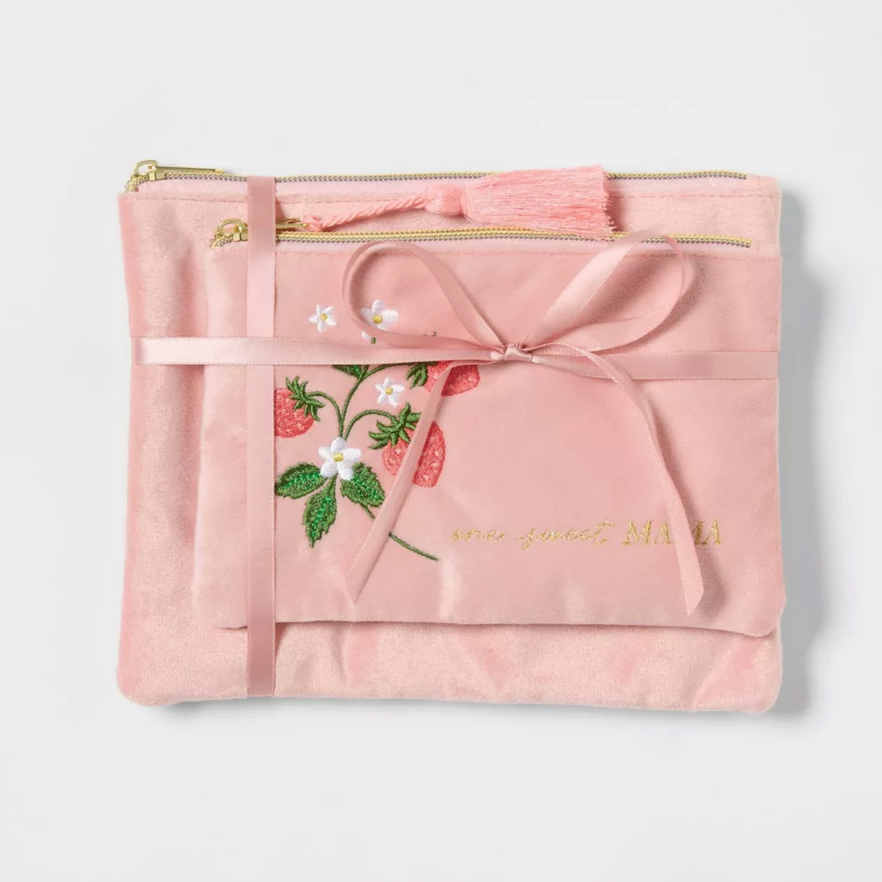 Cosmetiquera Velvet 🍓 | Pouch set