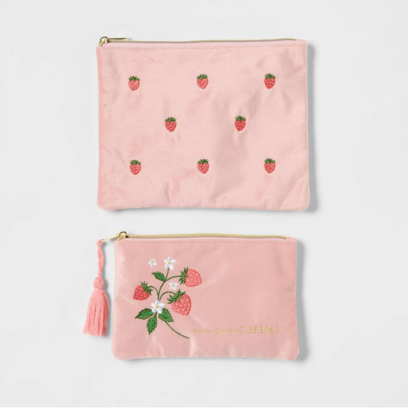 Cosmetiquera Velvet 🍓 | Pouch set
