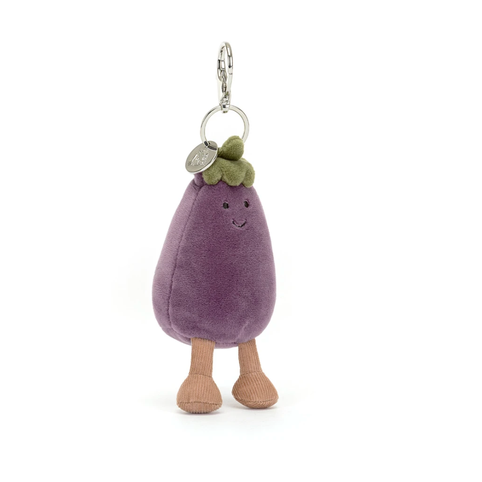 Jelly Cat | Peluche | Amuseables Eggplant Bag Charm 🍆