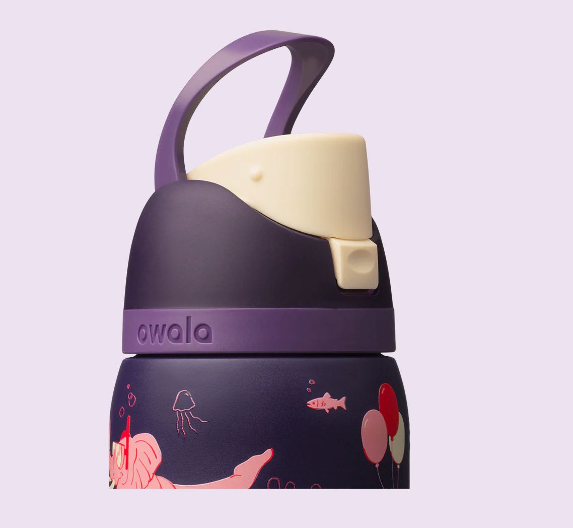 Go Halvsies 🦀💜  | Owala FreeSip 946 ml | 32 oz