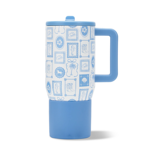 Coastal Cowgirl 🐚🐴 | Hydrojug Traveler 591 ml | 20 oz