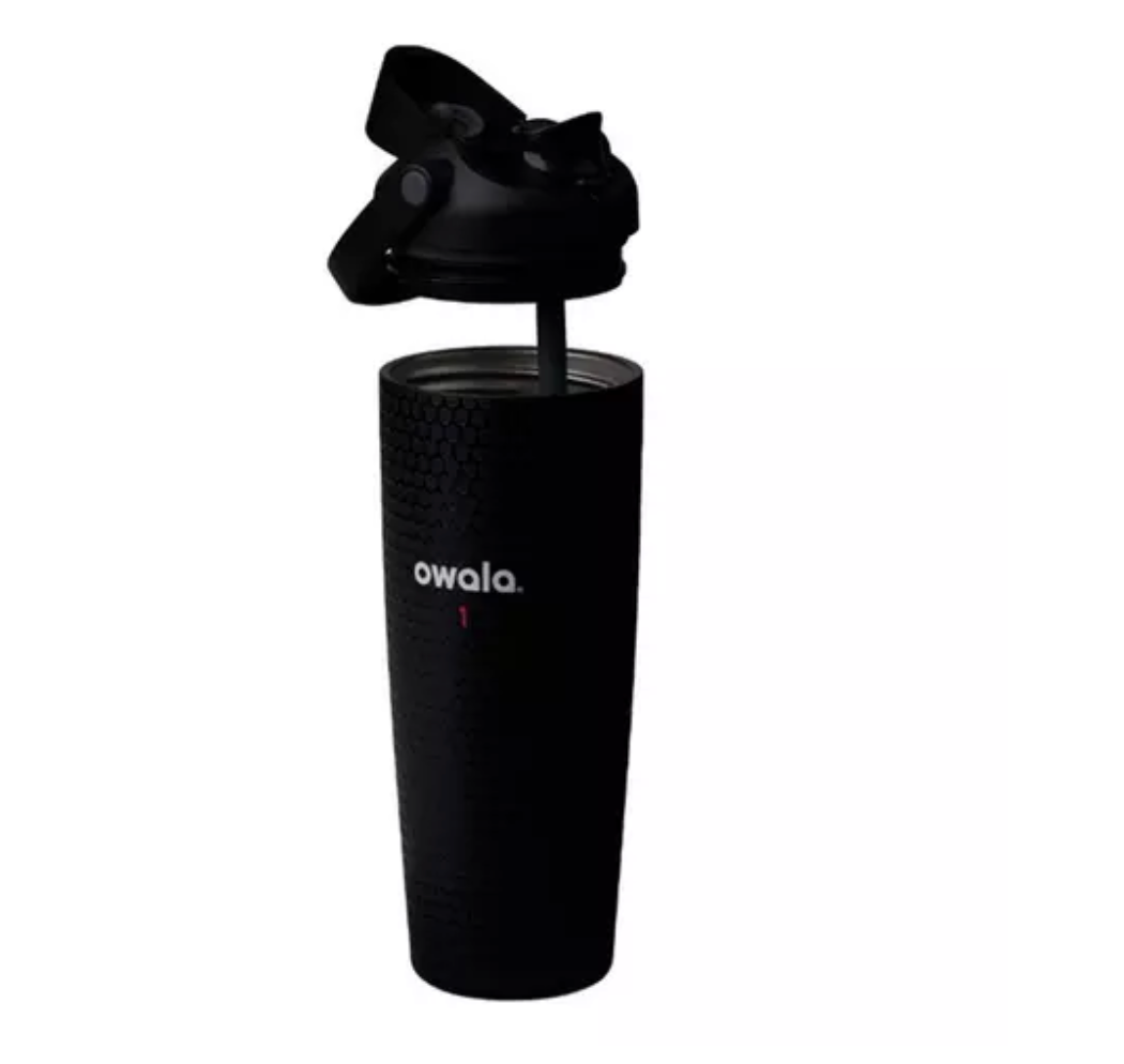 Out of bounds 🏌🖤 | Owala FreeSip Sway Golf Stainless Steel Water Bottle |  30 oz