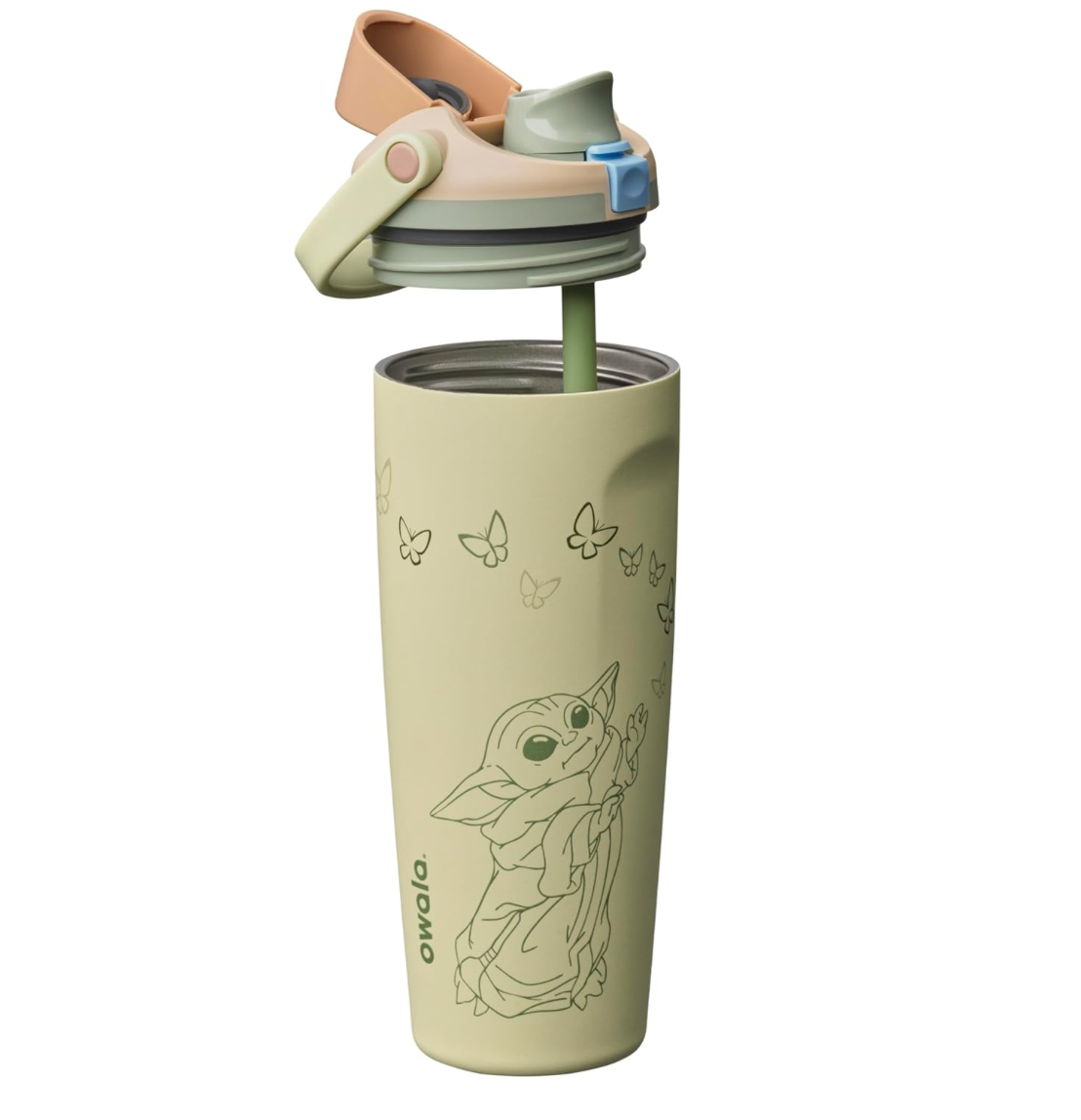 Grogu 💚 | Owala Star Wars FreeSip Sway Insulated Stainless Steel Water |  30 oz