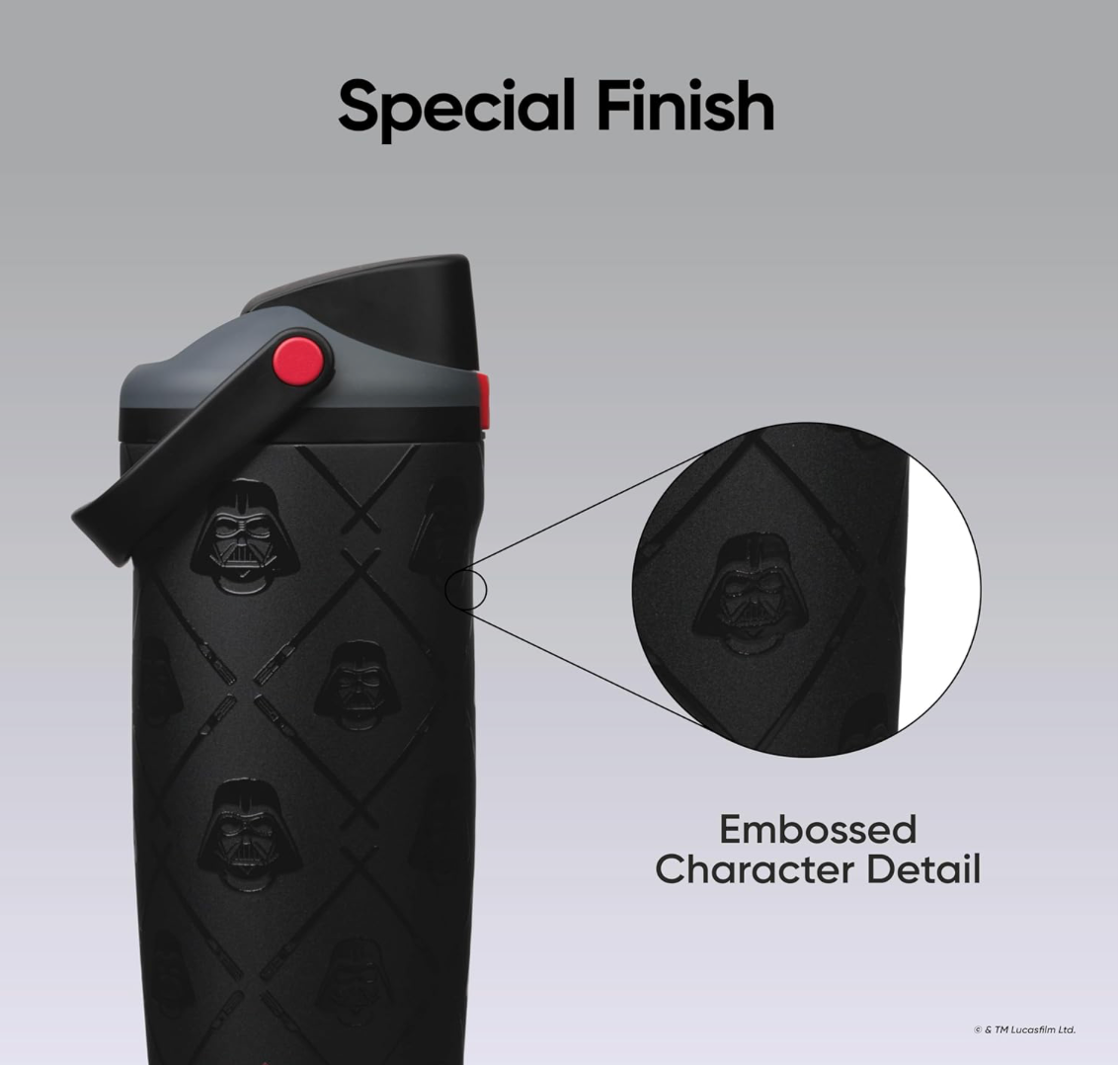 Darth Vader 🖤🗡️ | Owala Star Wars FreeSip Sway Insulated Stainless Steel Water |  30 oz
