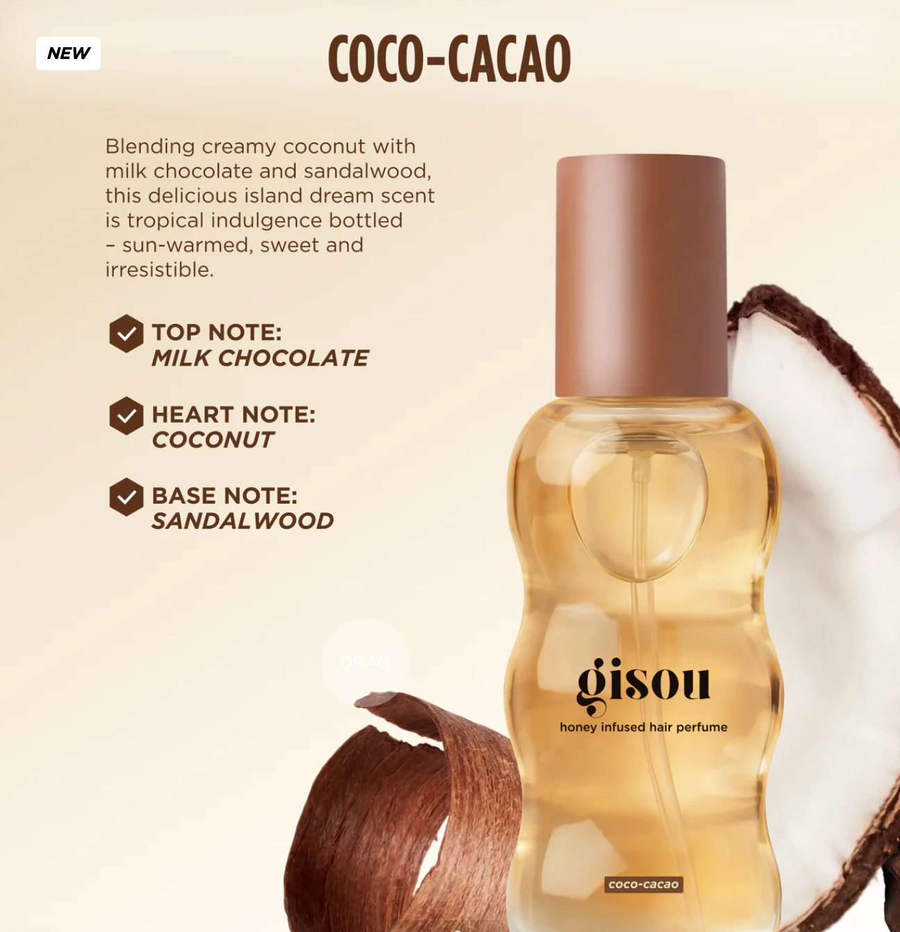 Honey infused hair perfume - Perfume para el cabello infusionado con miel | Coco cacao 🥥