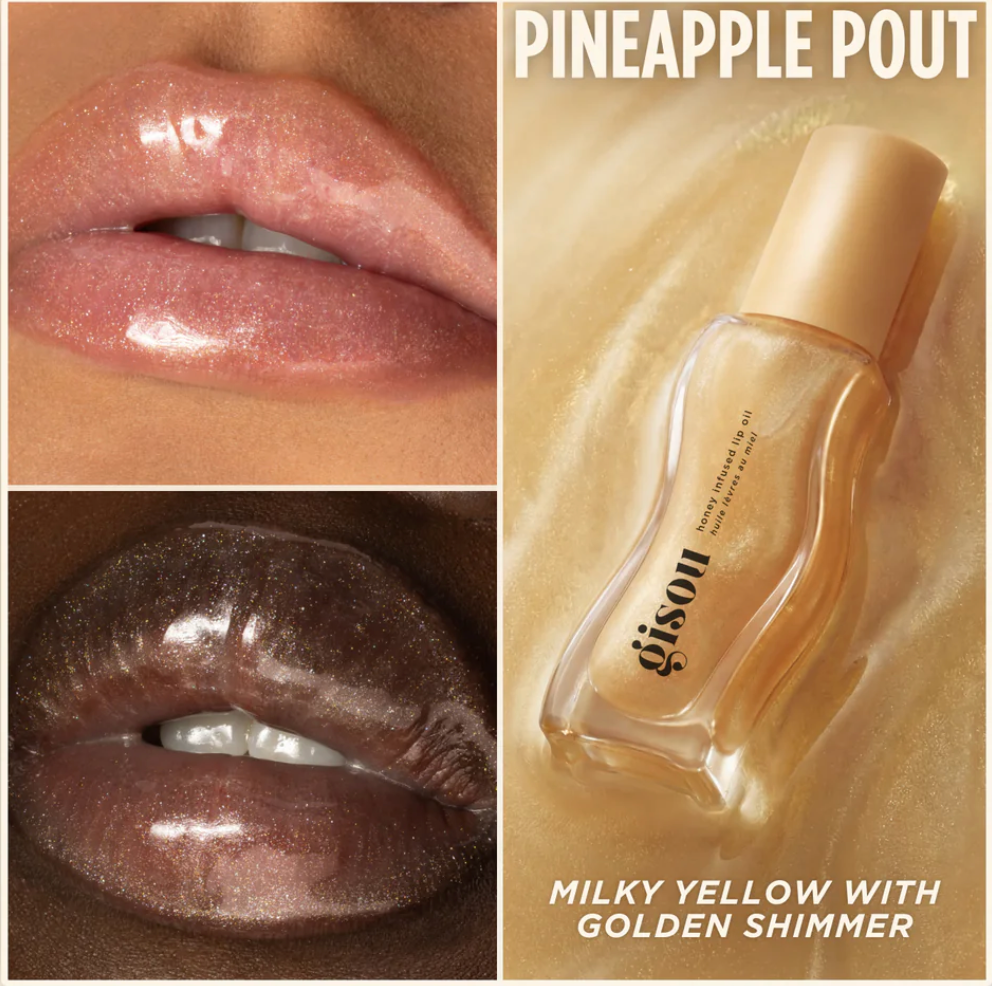 HONEY INFUSED LIP OIL - Pineapple Pout 🍍
