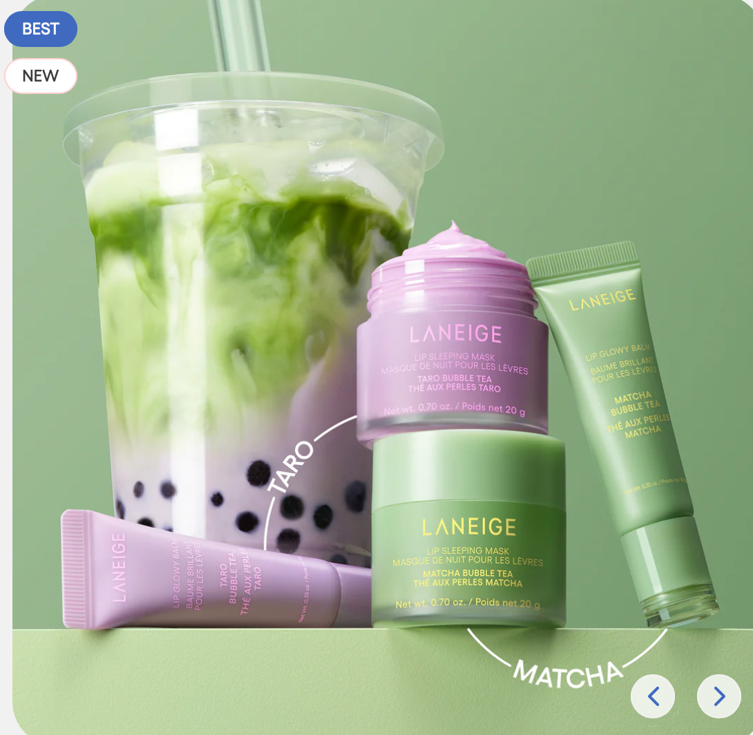 Lip Sleeping Mask | Mascarilla de labios - Matcha Bubble 🍵