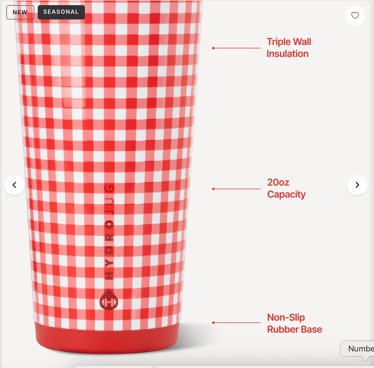 Picnic 🧺 | Everyday Tumbler 20oz | 591 ml