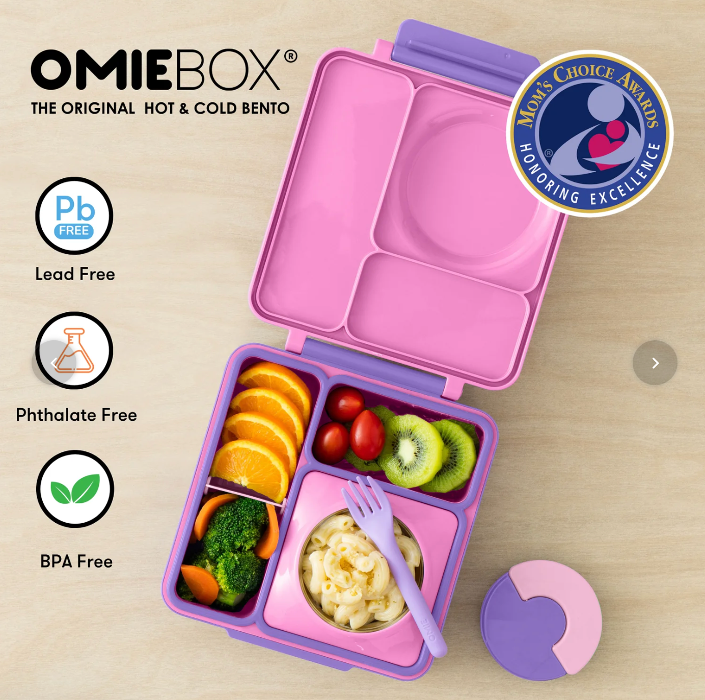 Lonchera Omiebox | Unicorn Pink 🦄