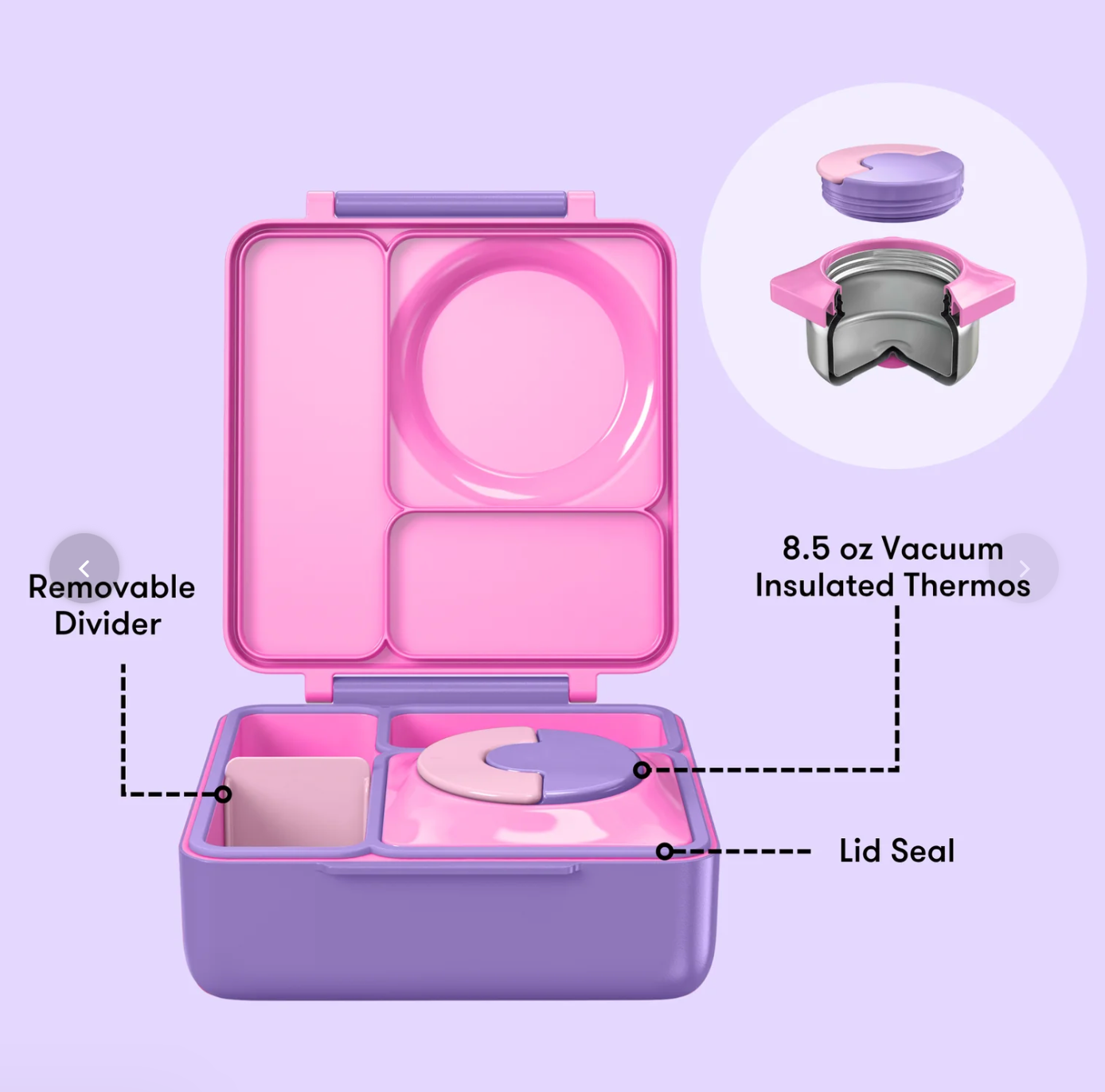 Lonchera Omiebox | Unicorn Pink 🦄