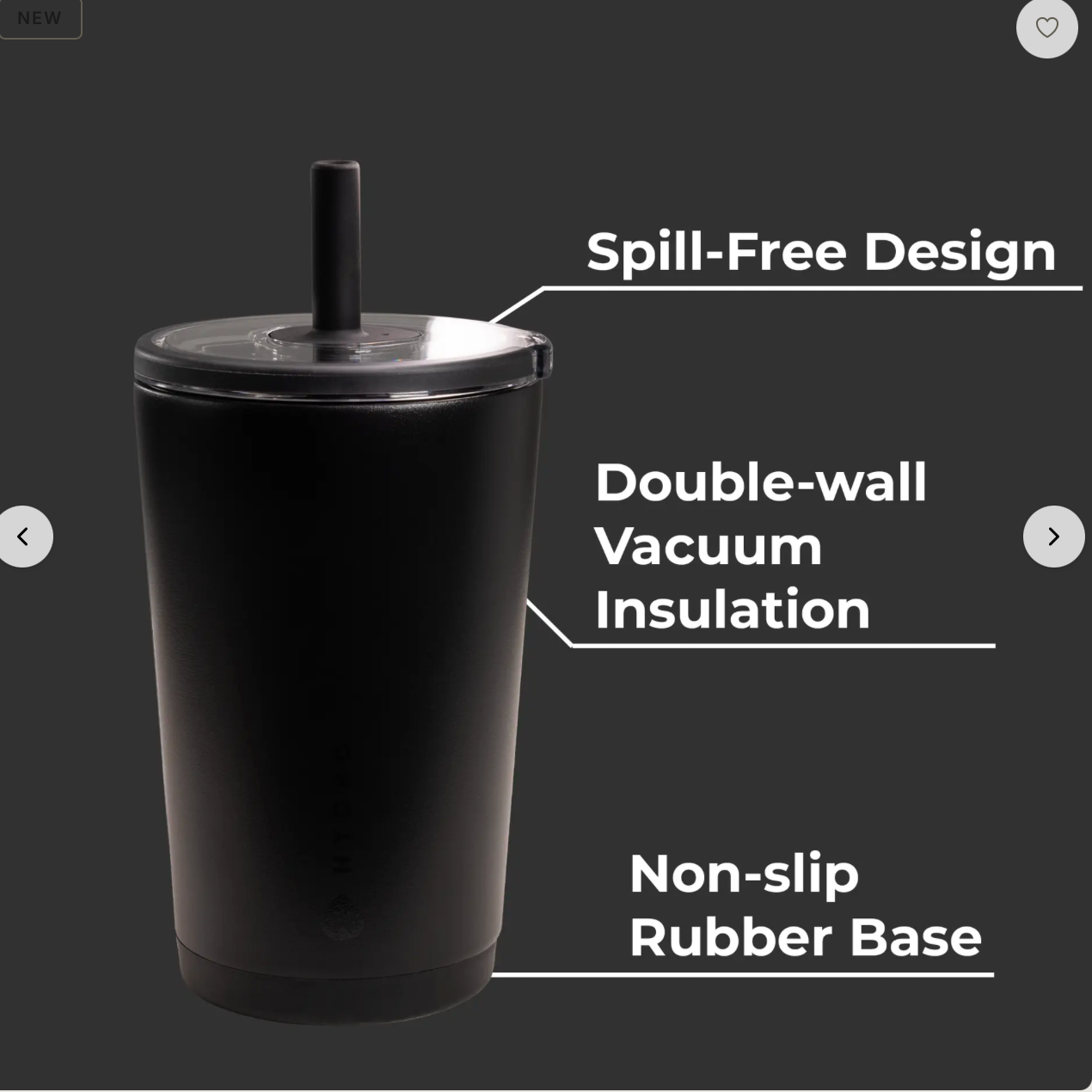 Black 🖤 | Everyday Tumbler 14 oz | 415 ml