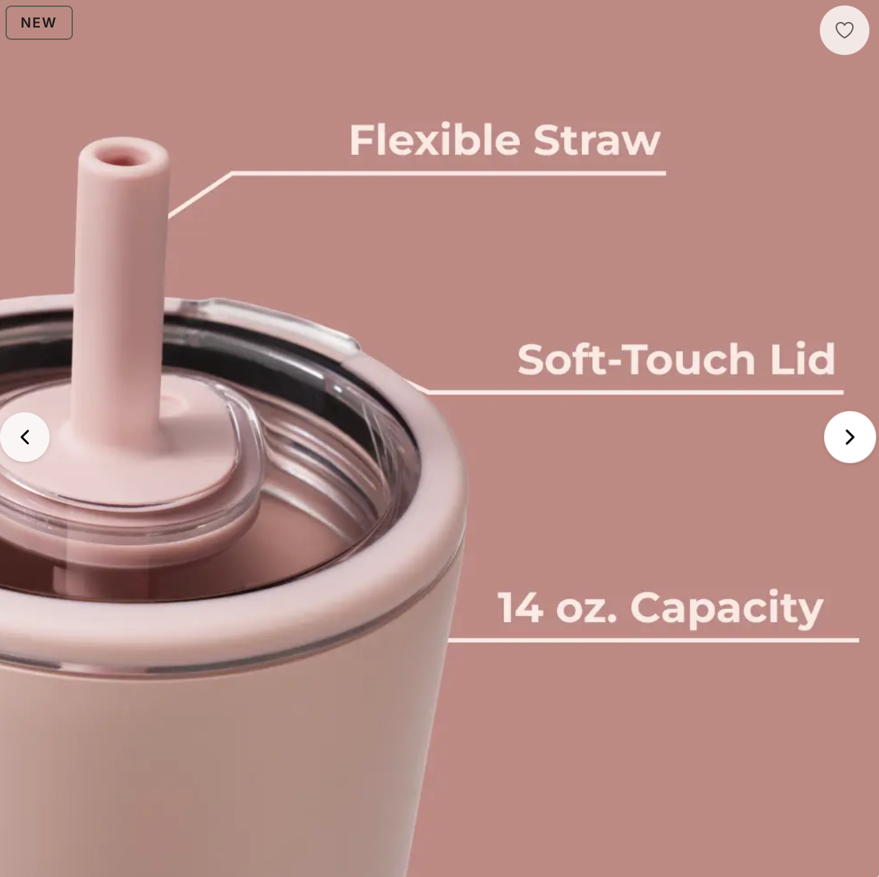 Dusty Rose 🌸 | Everyday Tumbler 14 oz | 415 ml