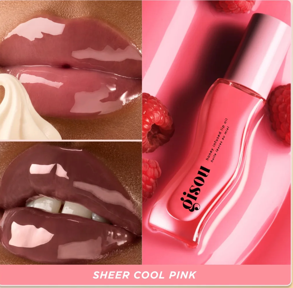 HONEY INFUSED LIP OIL - Raspberry Swirl 🍓
