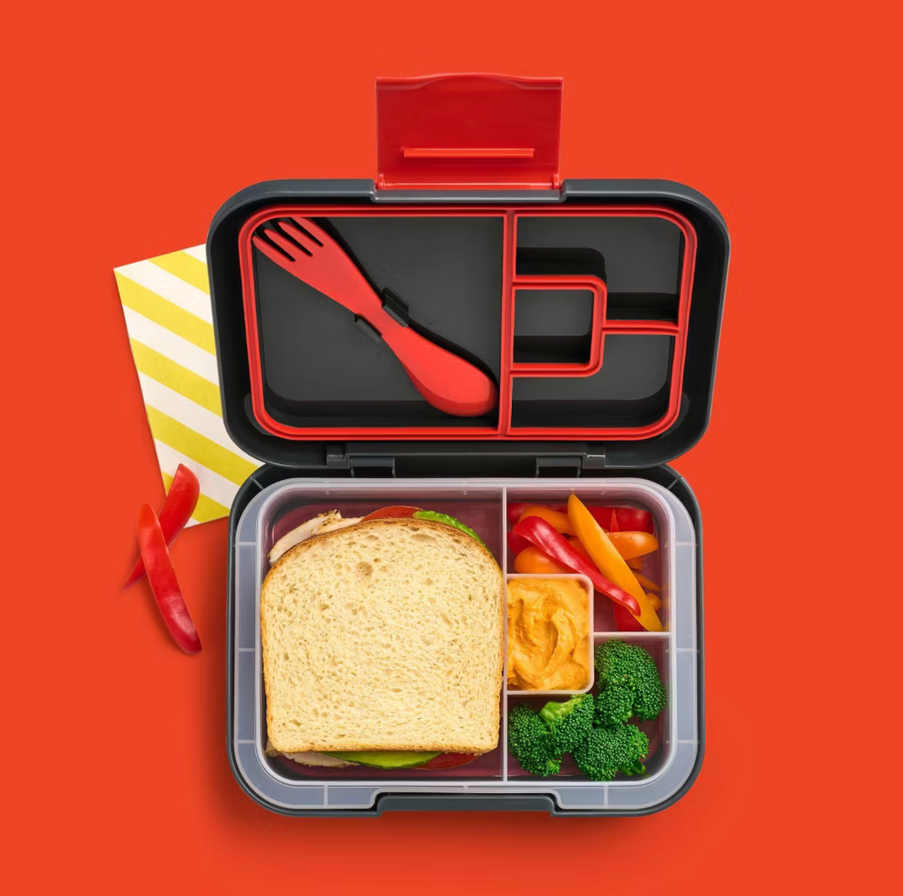 Deluxe Bento Box 4pc - Cat & Jack | Cars 🏁