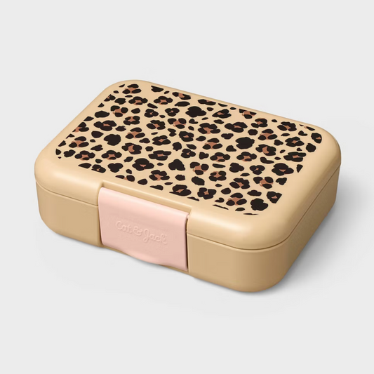 Deluxe Bento Box 4pc - Cat & Jack | Leopard 🐆