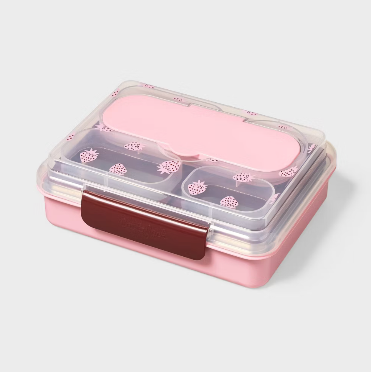 Stainless Steel Bento Lunch Box Cat & Jack | Strawberry 🍓