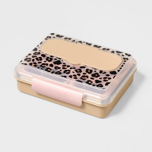 Stainless Steel Bento Lunch Box Cat & Jack | Leopard 🐆
