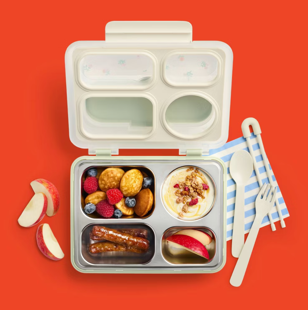 Stainless Steel Bento Lunch Box Cat & Jack | Ditsy Floral 🌼