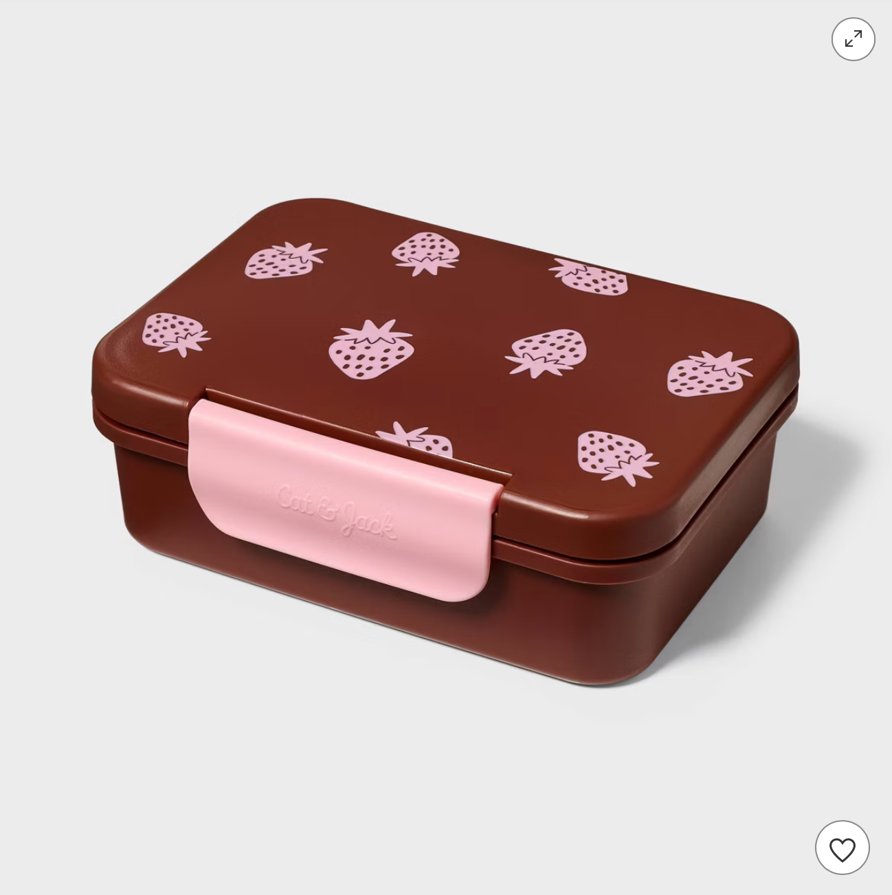 Snack Bento Lunch Box - Cat & Jack™ | Strawberry 🍓