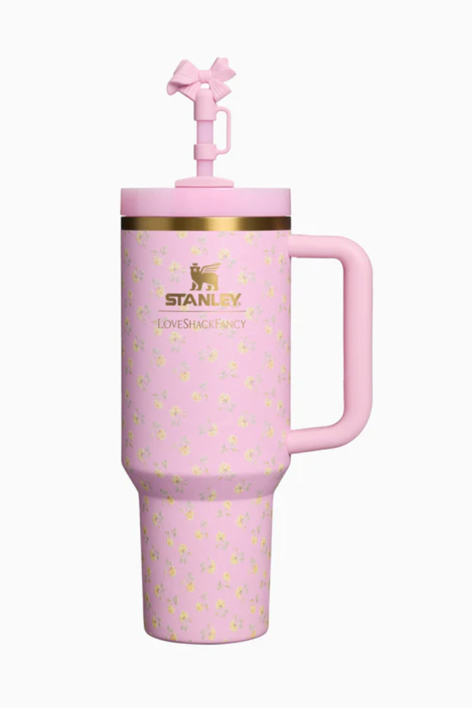 Polaroid Rose 🌸🌼 | Stanley 1913 x LoveShackFancy Quencher H2.O FlowState™ Tumbler with Handle | 40 OZ