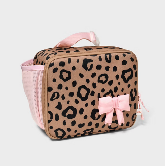 Insulated Lunch Bag - Cat & Jack™ Leopard 🐆 | Lonchera insulada