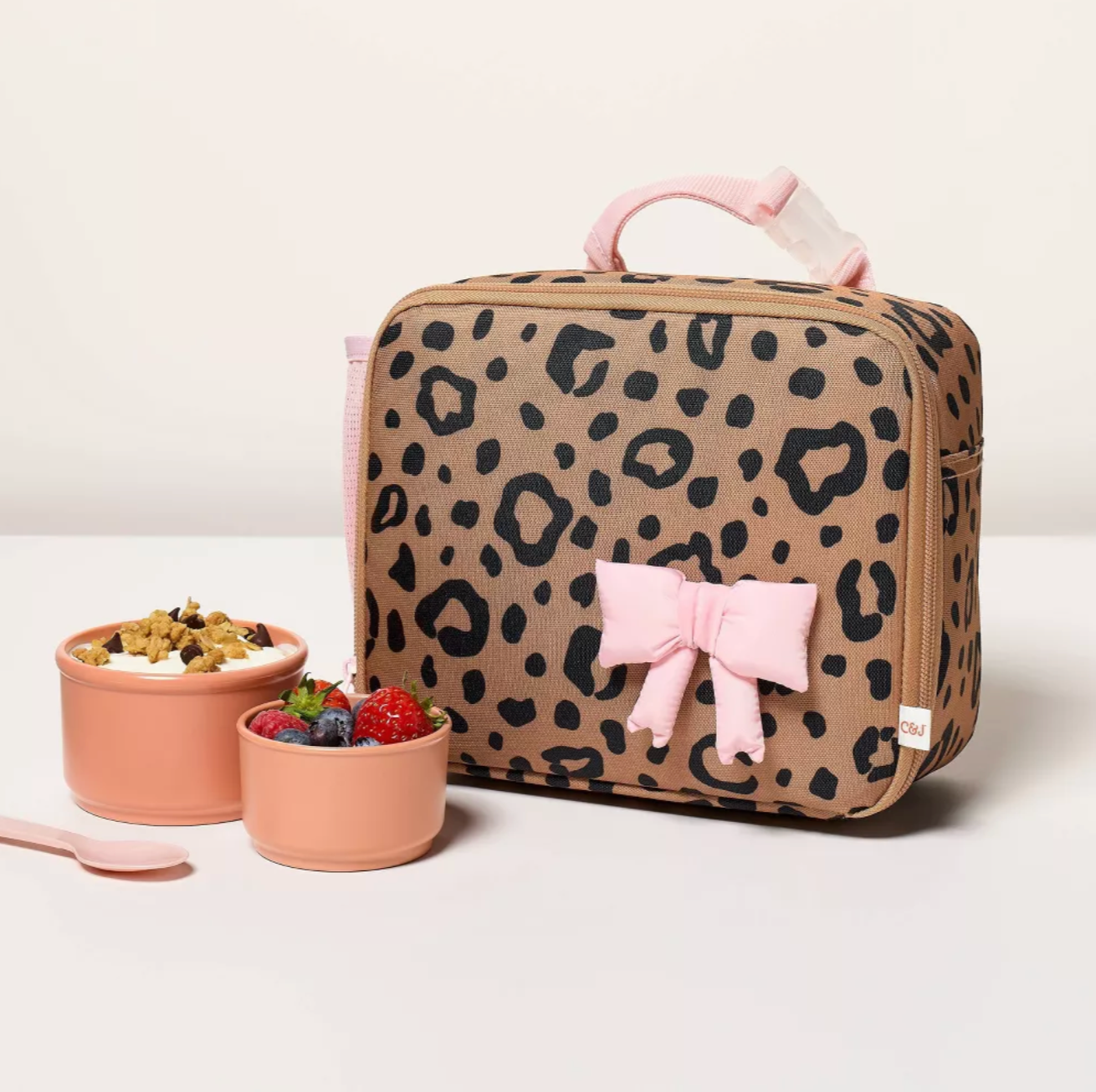 Insulated Lunch Bag - Cat & Jack™ Leopard 🐆 | Lonchera insulada