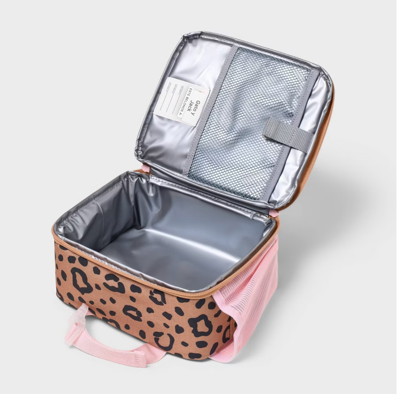 Insulated Lunch Bag - Cat & Jack™ Leopard 🐆 | Lonchera insulada