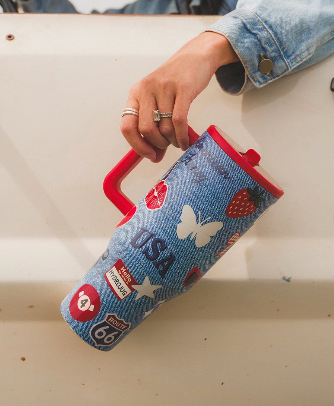 American Honey 🦋 | Hydrojug Traveler 1.18 L | 40 oz