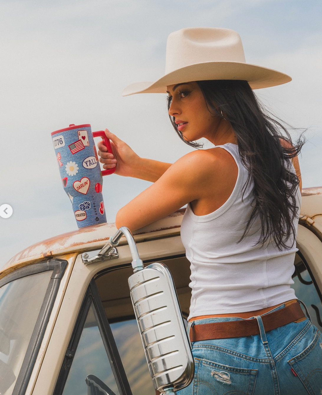 American Honey 🦋 | Hydrojug Traveler 1.18 L | 40 oz
