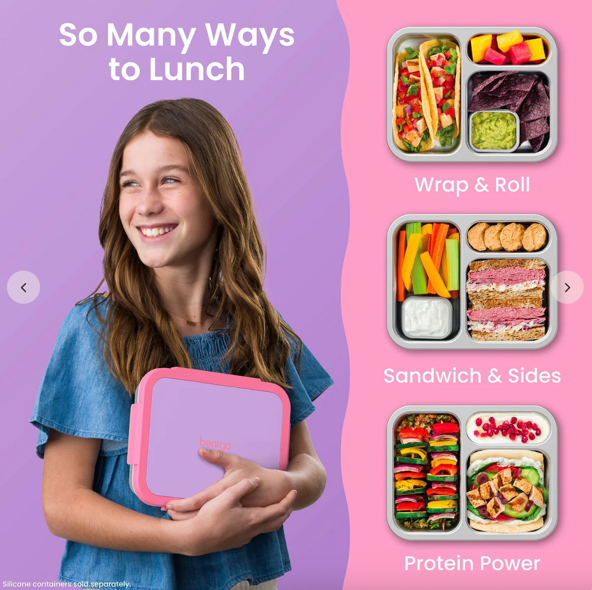 Bentgo Stainless Steel Lunch Box | Lochera acero inoxidable bentgo box 💜