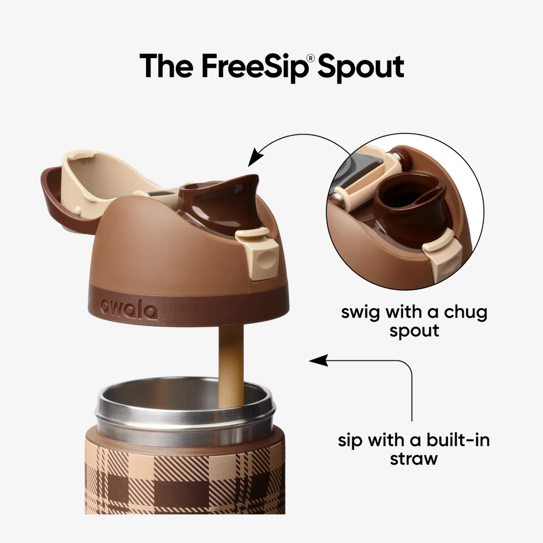Plaid & Simple | Owala FreeSip 946 ml | 32 oz