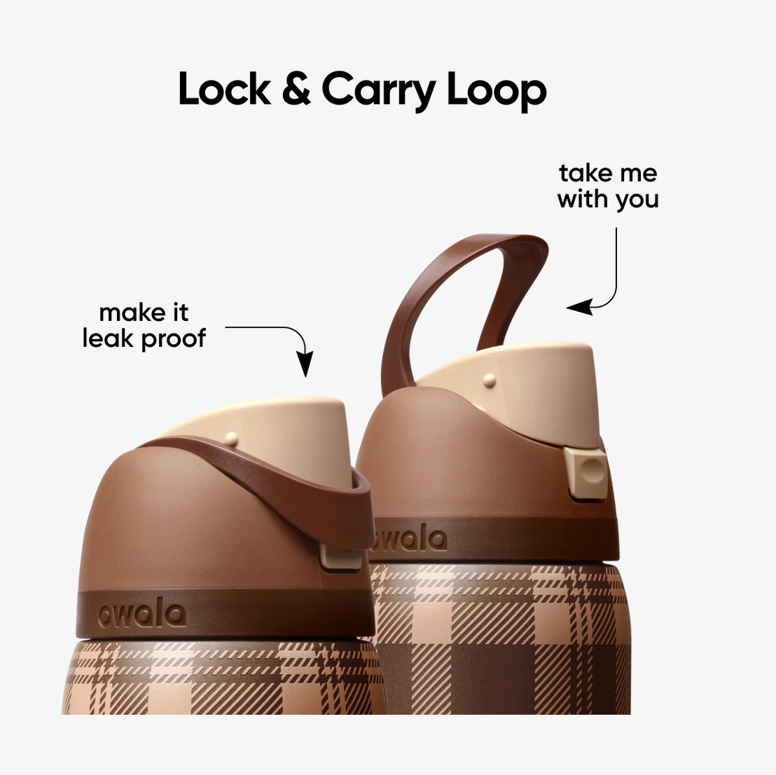 Plaid & Simple | Owala FreeSip 946 ml | 32 oz