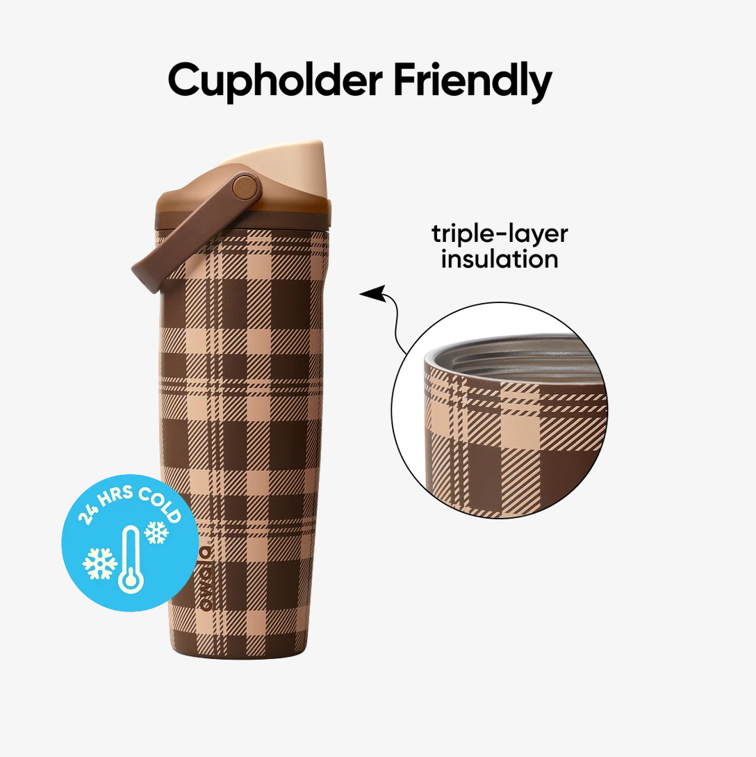 Plaid & Simple 🧺 | Owala FreeSip Sway | 30 oz