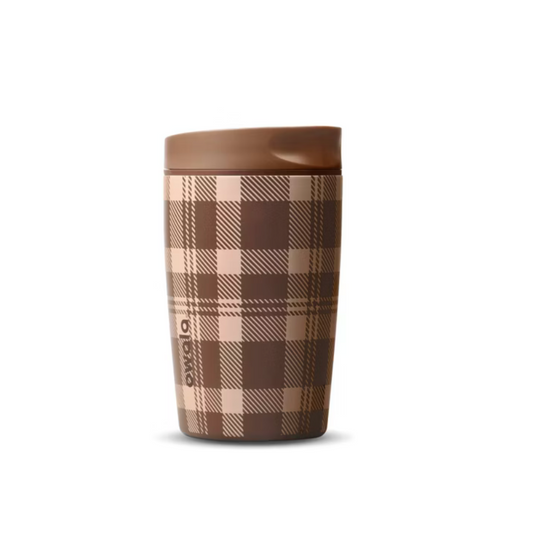 Plaid & Simple 🤎 | Owala SmoothSip Slider 355 ml | 12 oz