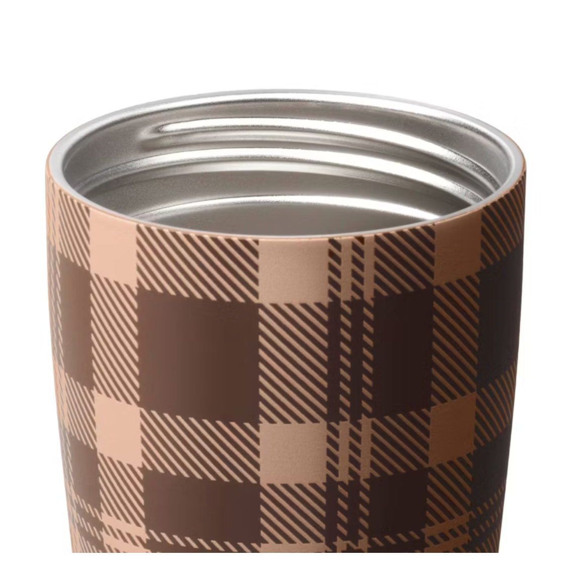 Plaid & Simple 🤎 | Owala SmoothSip Slider 355 ml | 12 oz