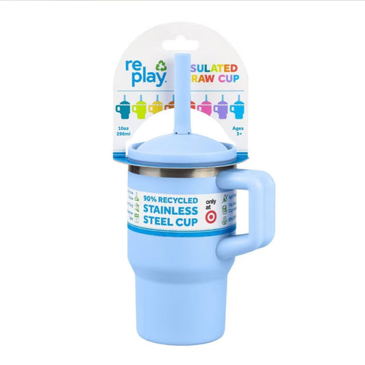 Re-Play Tumbler para niños azul