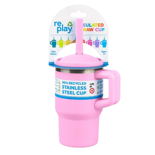 Re-Play Tumbler para niños rosa