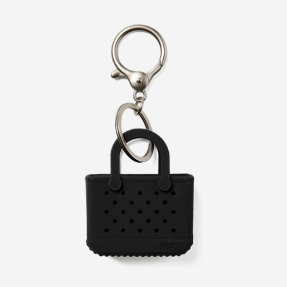 LBD Black 🎱| Tiny Tote Keychain | Bogg