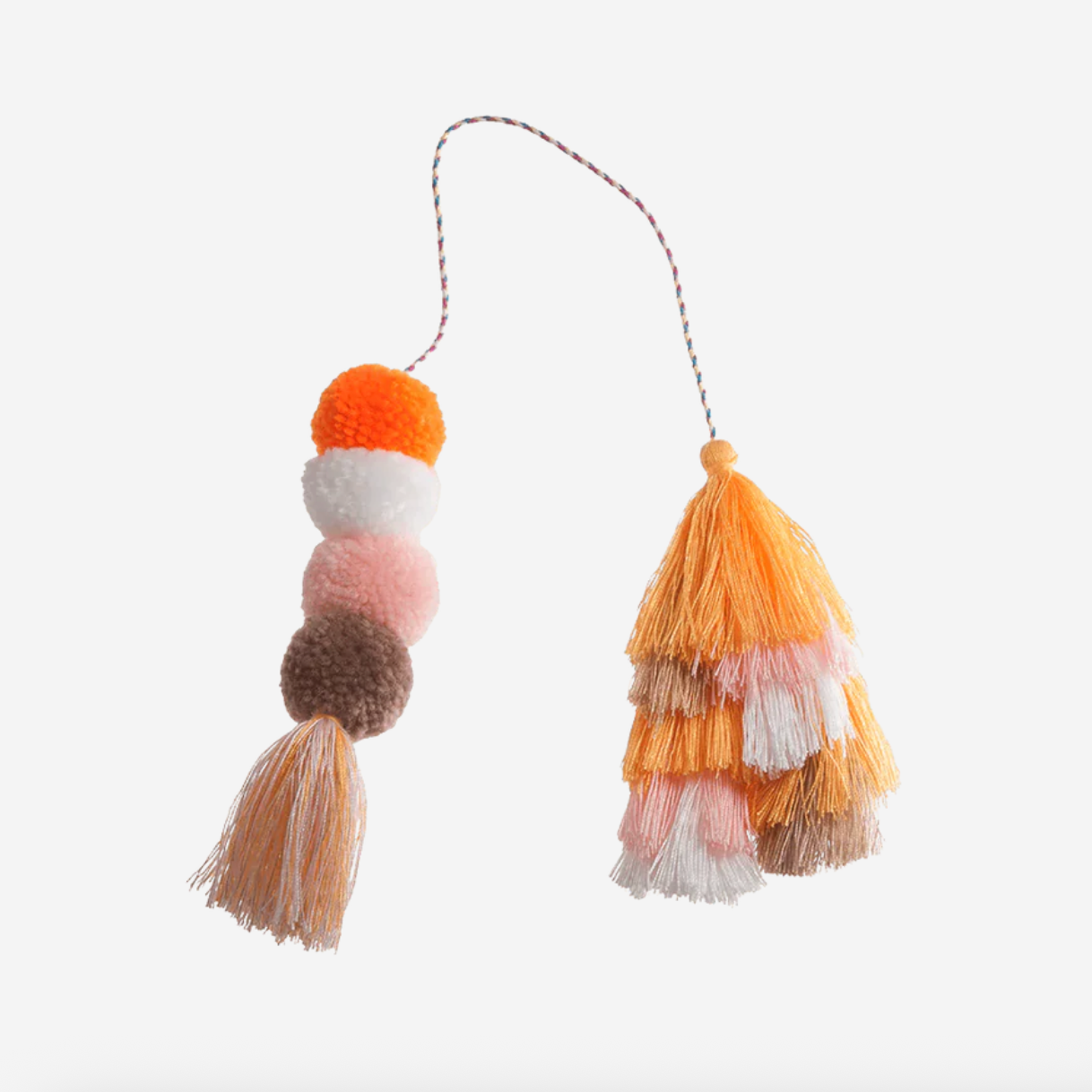 Creamsicle Double Tassel 🍂| Bogg Bag Tassels