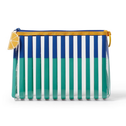Bolsa de silicon con cierre | Bicolor Blue/Teal 🌀