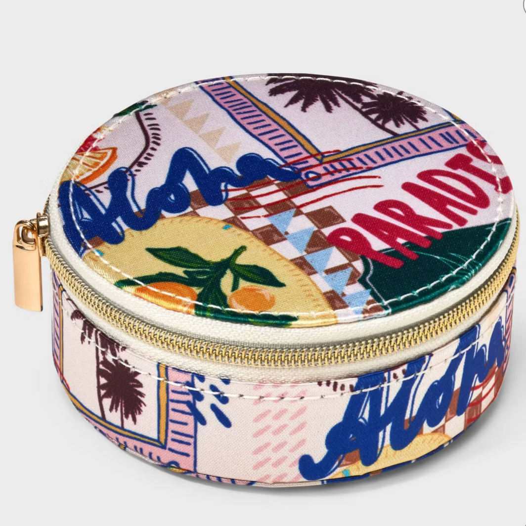 Alajero de Bolsillo Organizador de Viaje | A New Day™ Off-White/Blue/Red 🌃
