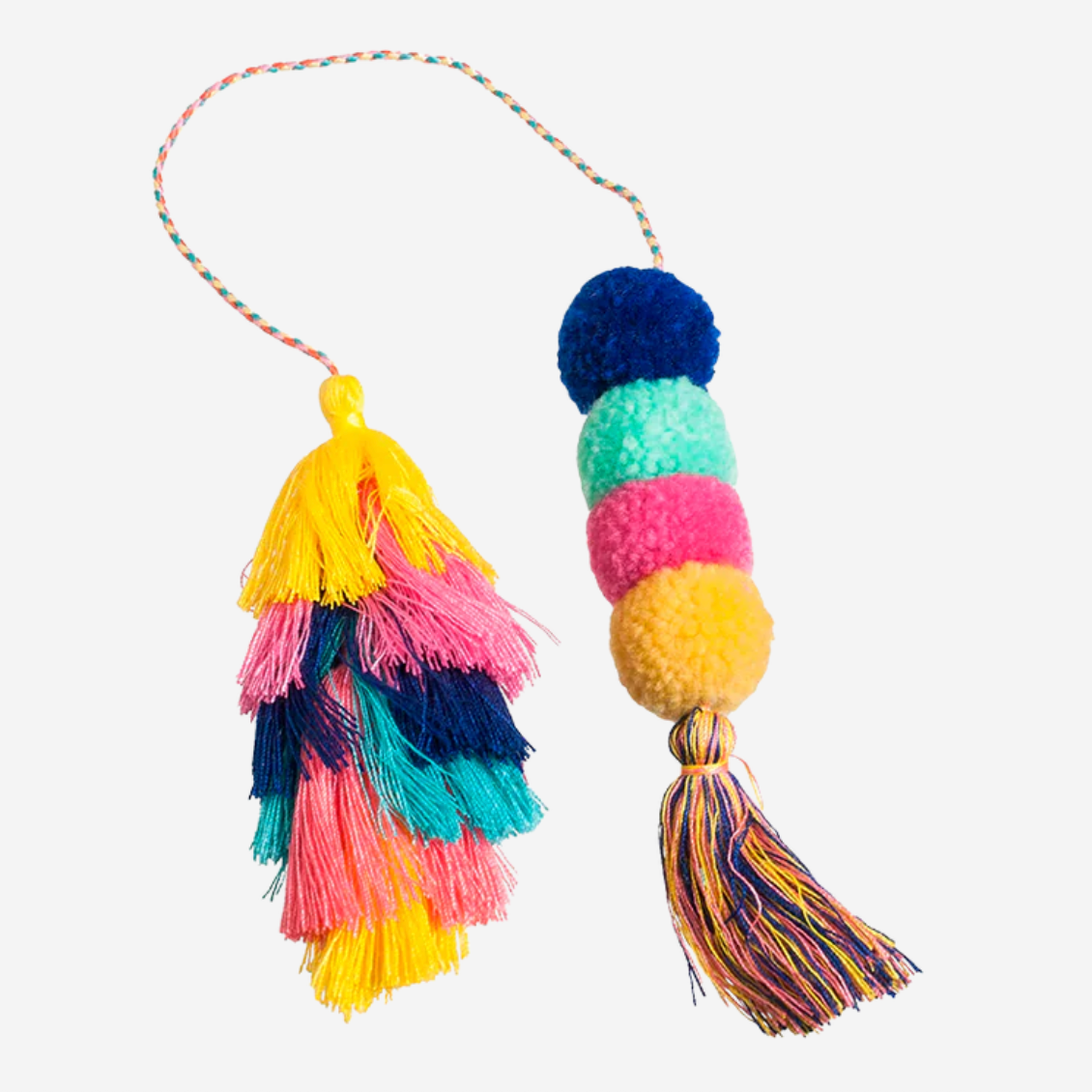 Solid Double Tassel 🍭| Bogg Bag Bauble