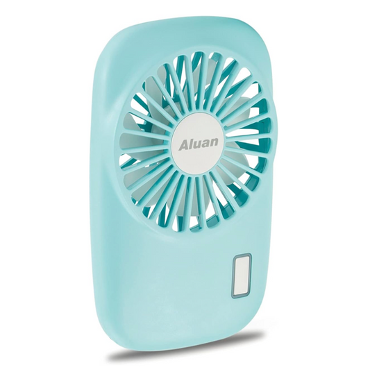 Ventilador Aluan Portátil Recargable