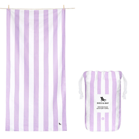 Toalla de Playa | Secado Rápido |  Lombok Lilac🪻